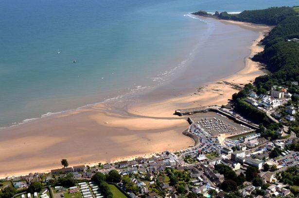Central Modern Townhouse In Saundersfoot Vila Exterior foto